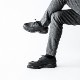 ALFIE BLACK Uチップ グッドイヤーウェルト