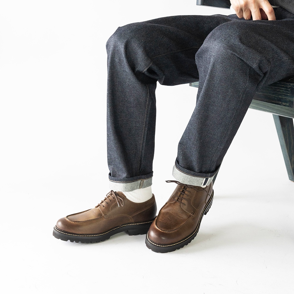 ALFIE COFFEE Uチップ グッドイヤーウェルト