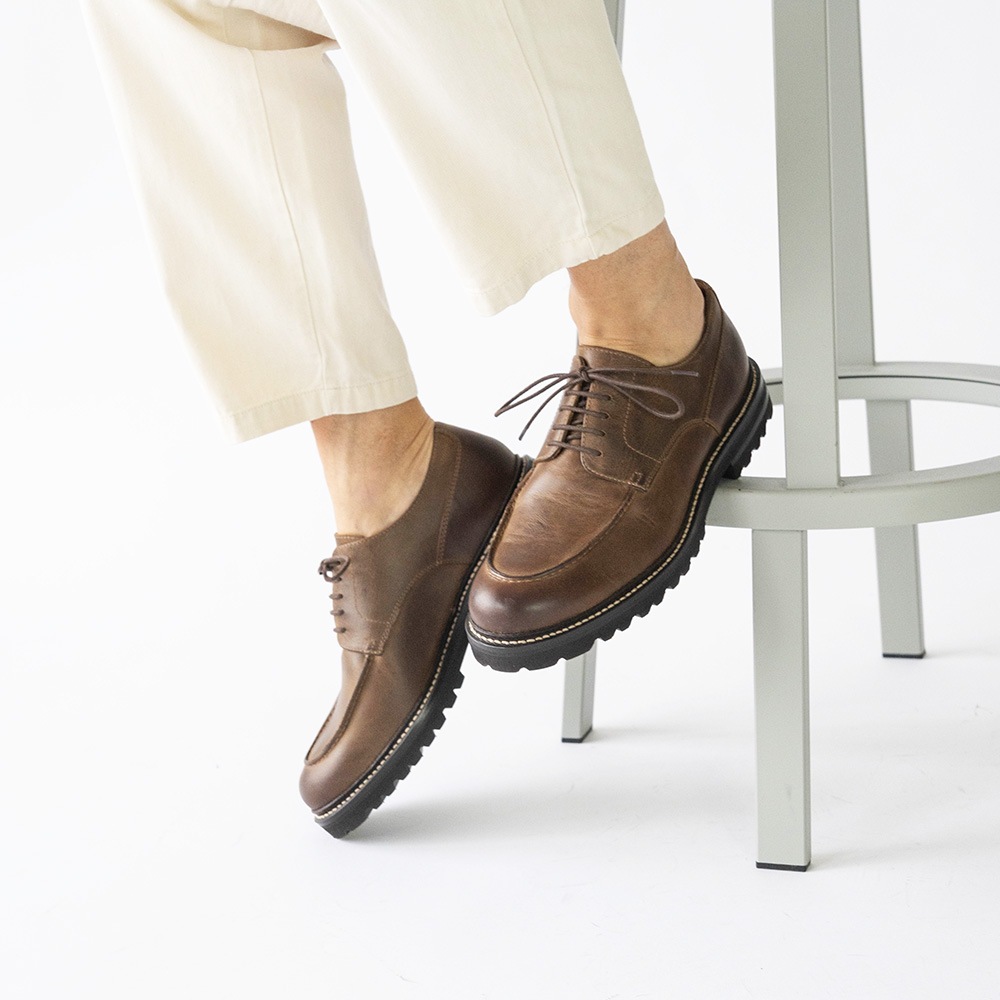 ALFIE COFFEE Uチップ グッドイヤーウェルト