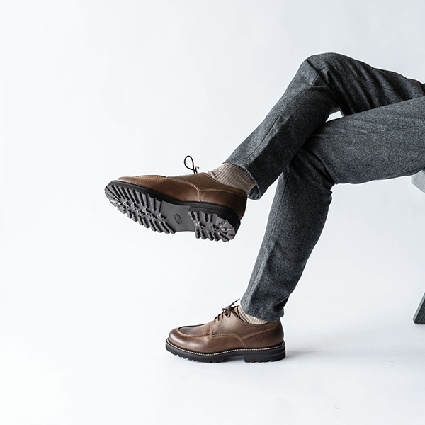 ALFIE COFFEE Uチップ グッドイヤーウェルト