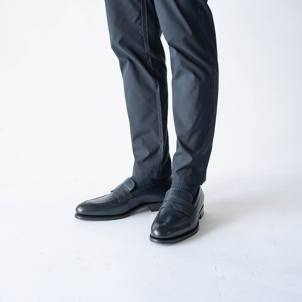 LLOYD NAVY ローファー グッドイヤーウェルト