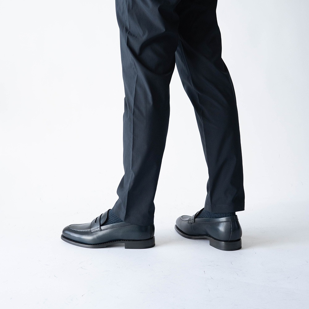 LLOYD NAVY ローファー グッドイヤーウェルト