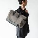 JAMISON GRAY 弱撥水ヌバック ショルダートートバッグ