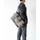 JAMISON GRAY 弱撥水ヌバック ショルダートートバッグ