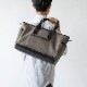 JAMISON GRAY 弱撥水ヌバック ショルダートートバッグ