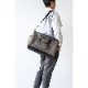JAMISON GRAY 弱撥水ヌバック ショルダートートバッグ