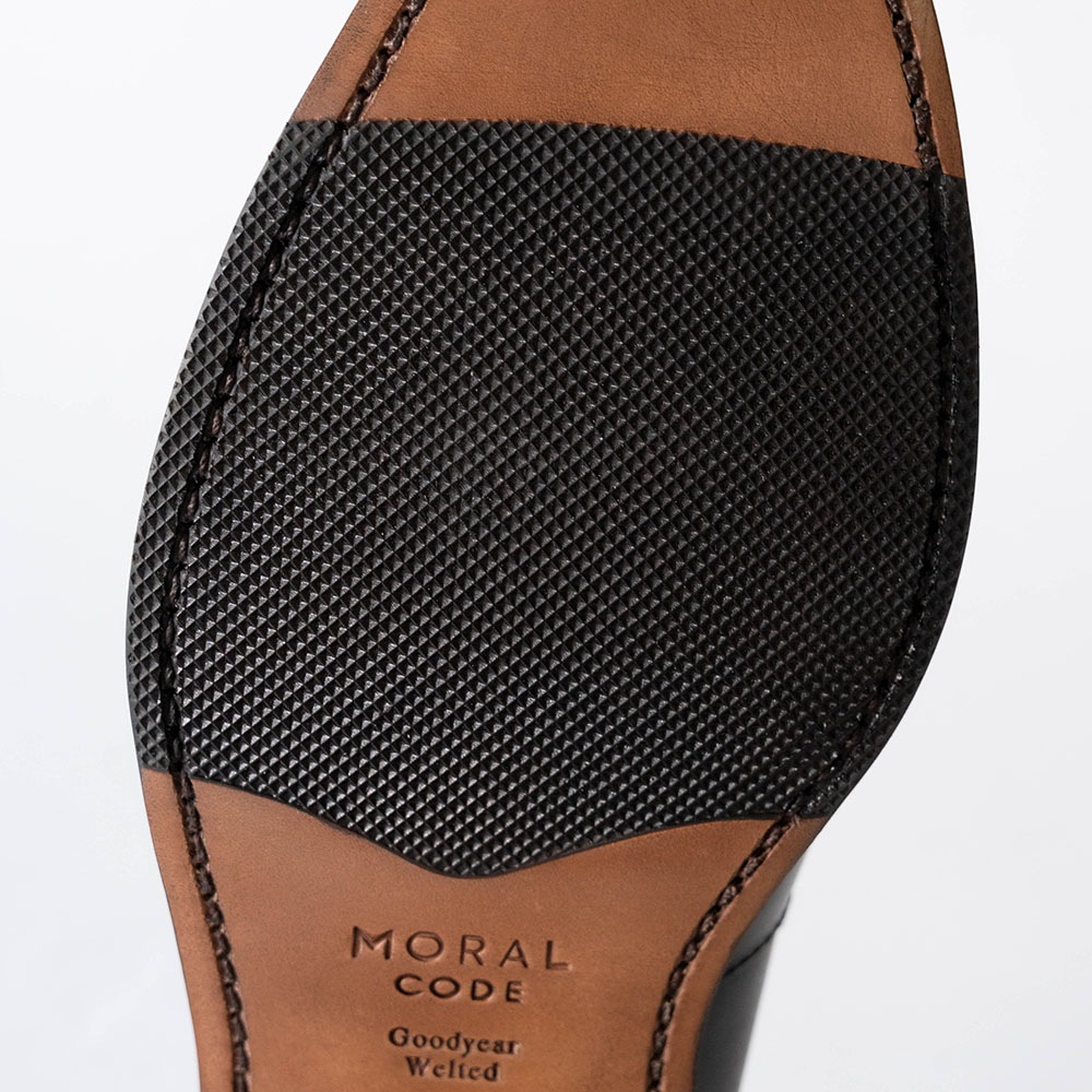 SIMEON BLACK&WHITE ローファー グッドイヤーウェルト