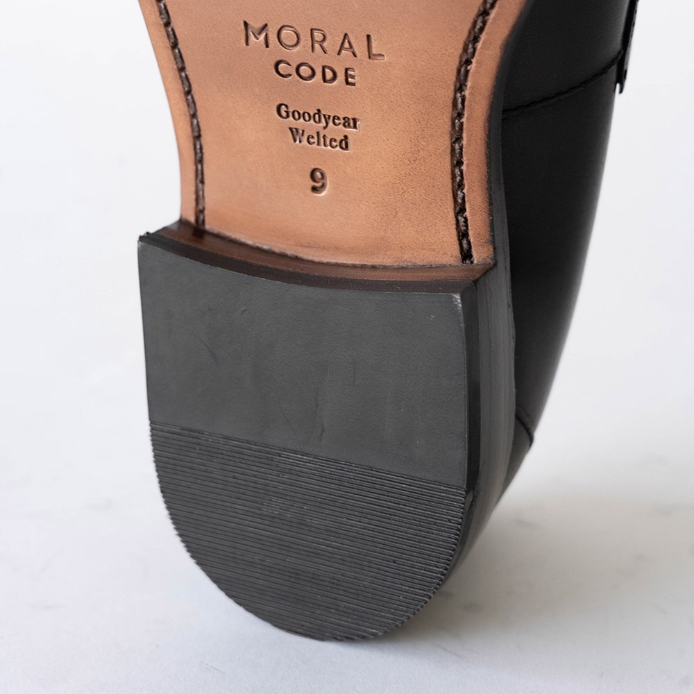 SIMEON BLACK&WHITE ローファー グッドイヤーウェルト