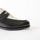 SIMEON BLACK&WHITE ローファー グッドイヤーウェルト