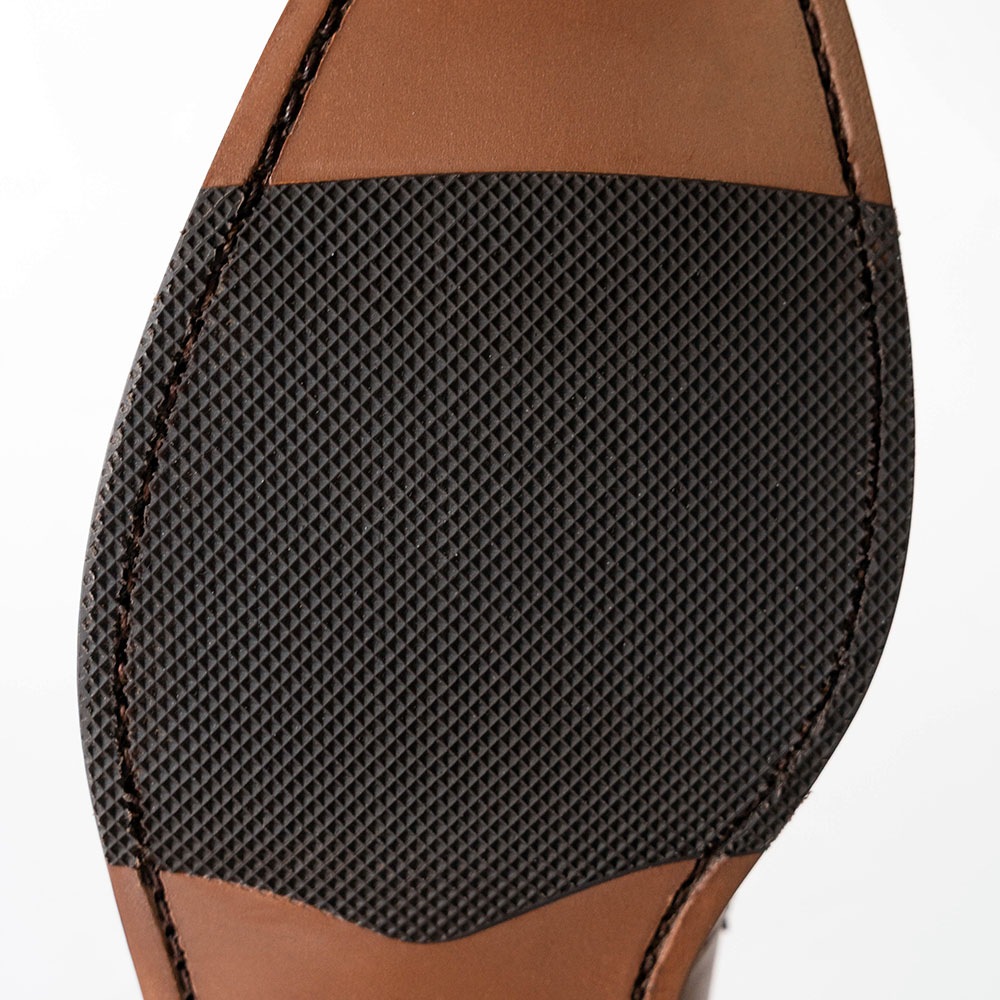 SIMEON COGNAC&WHITE ローファー グッドイヤーウェルト