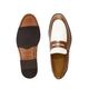 SIMEON COGNAC&WHITE ローファー グッドイヤーウェルト