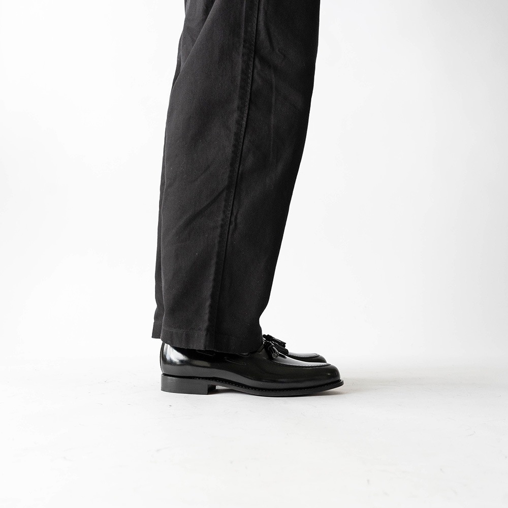 BAKER BLACK タッセルローファー グッドイヤーウェルト