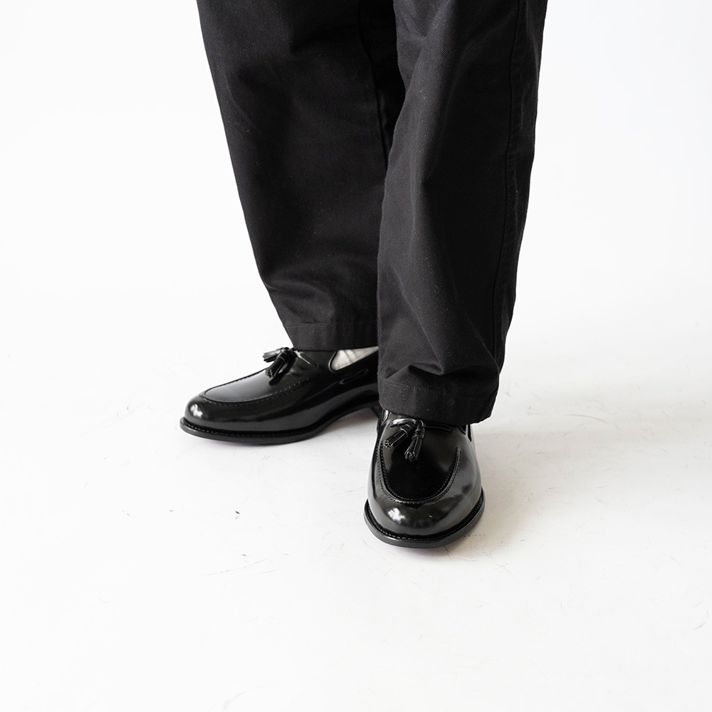 BAKER BLACK タッセルローファー グッドイヤーウェルト