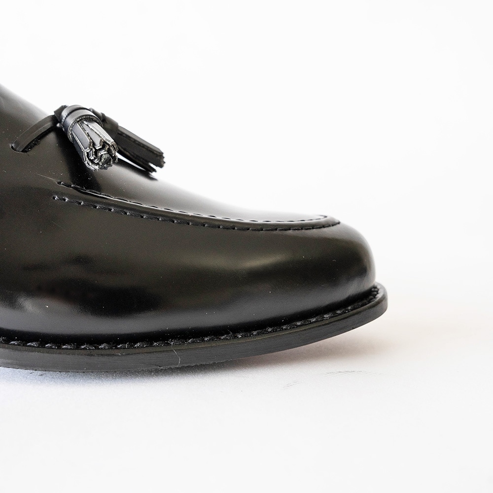 BAKER BLACK タッセルローファー グッドイヤーウェルト