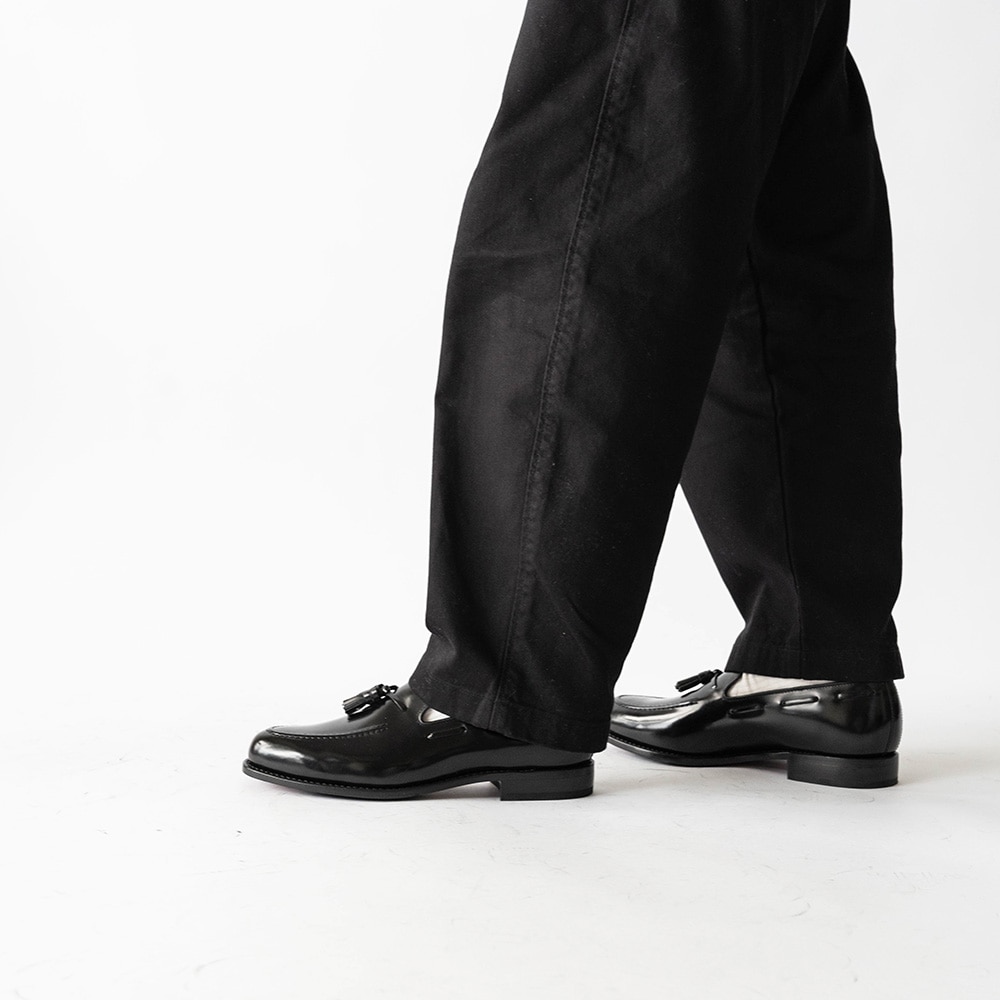 BAKER BLACK タッセルローファー グッドイヤーウェルト