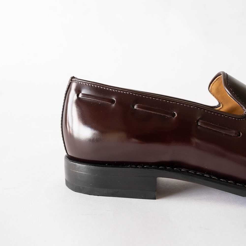 BAKER BURGUNDY タッセルローファー グッドイヤーウェルト