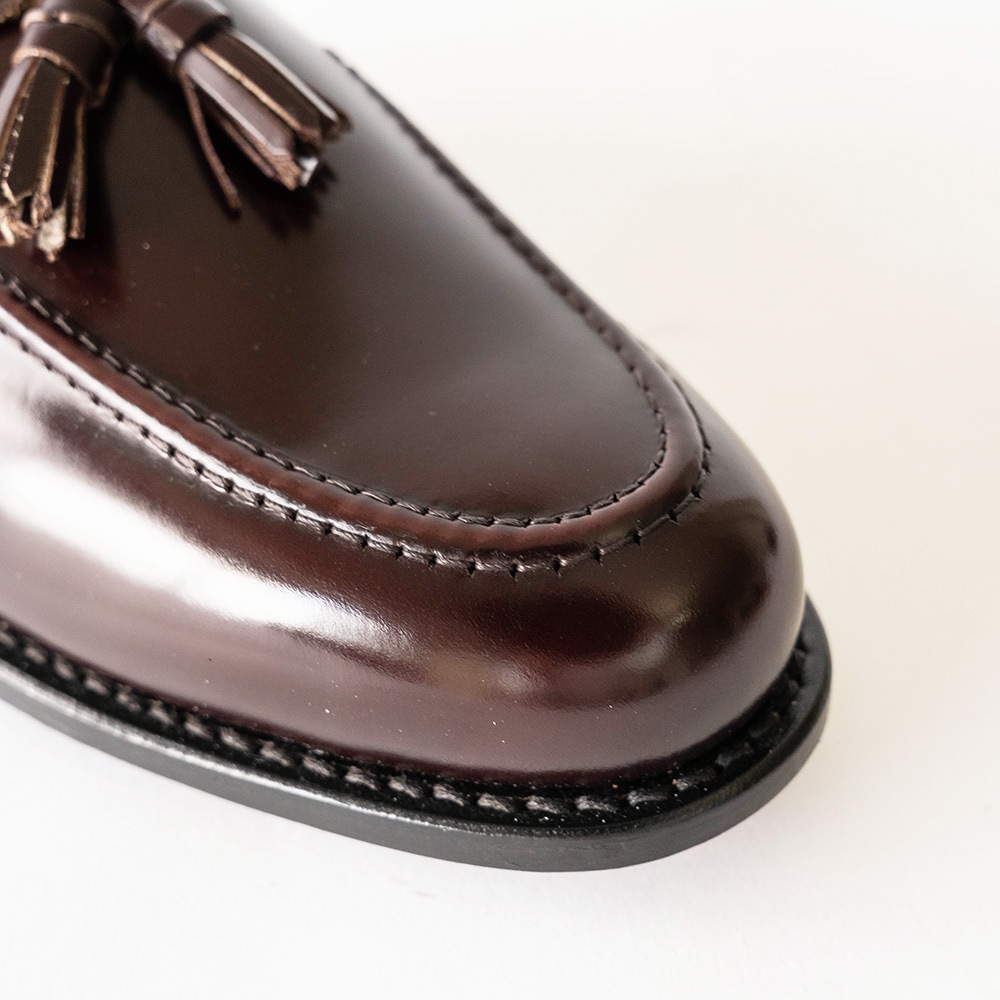 BAKER BURGUNDY タッセルローファー グッドイヤーウェルト