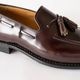 BAKER BURGUNDY タッセルローファー グッドイヤーウェルト