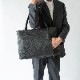 LONDON BLACK 大容量 トートバッグ