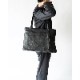 LONDON BLACK 大容量 トートバッグ