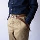 TEXAS BROWN ウエスタン ロングベルト
