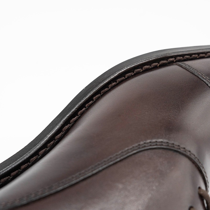 CORDWAINER DARK BROWN 内羽根 グッドイヤーウェルト