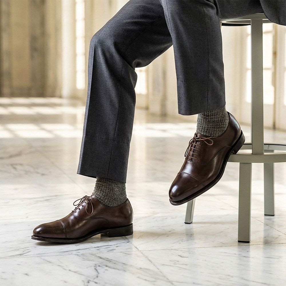 ビジネスシューズ 革靴メンズ ドレス グッドイヤーウェルト ストレート