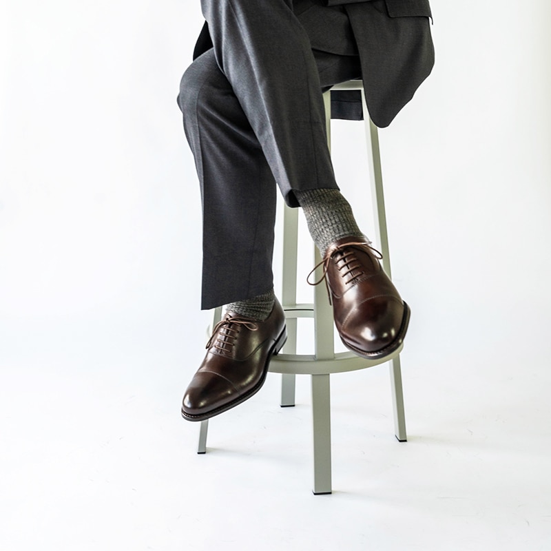【未使用級】CORDWAINER（41.5）ストレートチップ　ブラウン 楽天市場】コードウェイナー CORDWAINER ストレートチップ ASIER