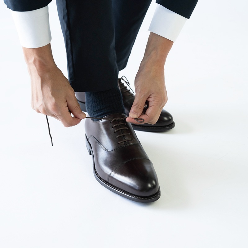 CORDWAINER DARK BROWN 内羽根 グッドイヤーウェルト