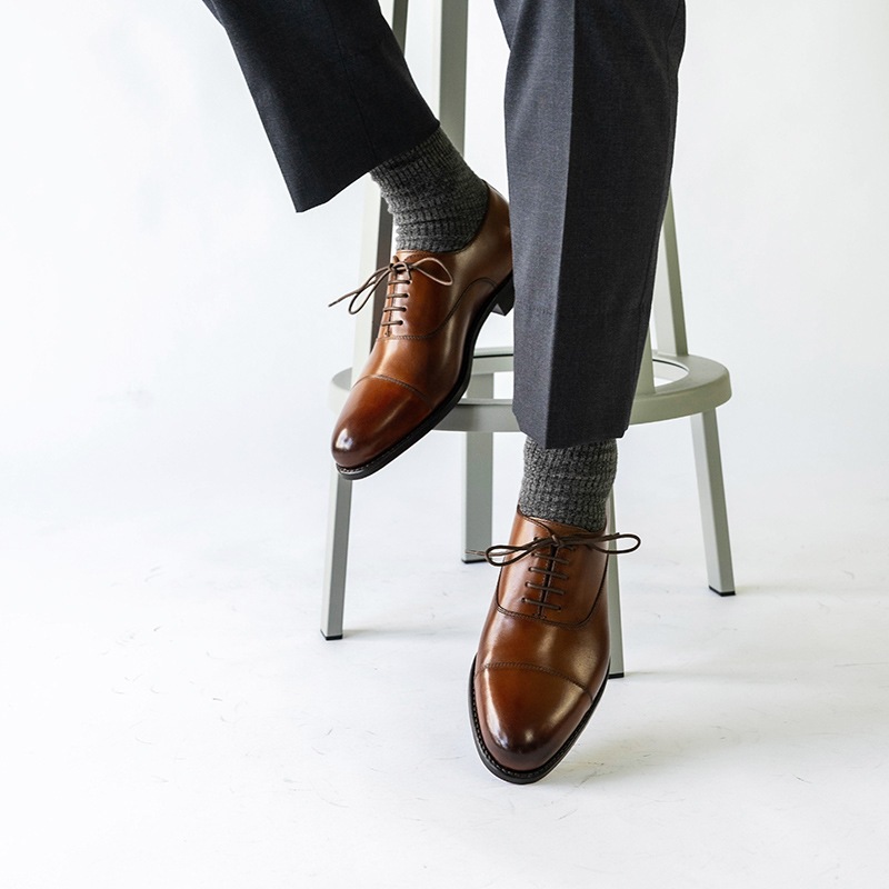 CORDWAINER COGNAC 内羽根 グッドイヤーウェルト