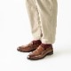 SIMEON COGNAC ローファー グッドイヤーウェルト