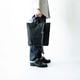 EUSTON MATTE BLACK ヌバック ショルダートートバッグ 2way