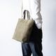 EUSTON MILITARY GREEN ヌバック ショルダートートバッグ 2way