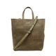 EUSTON MILITARY GREEN ヌバック ショルダートートバッグ 2way