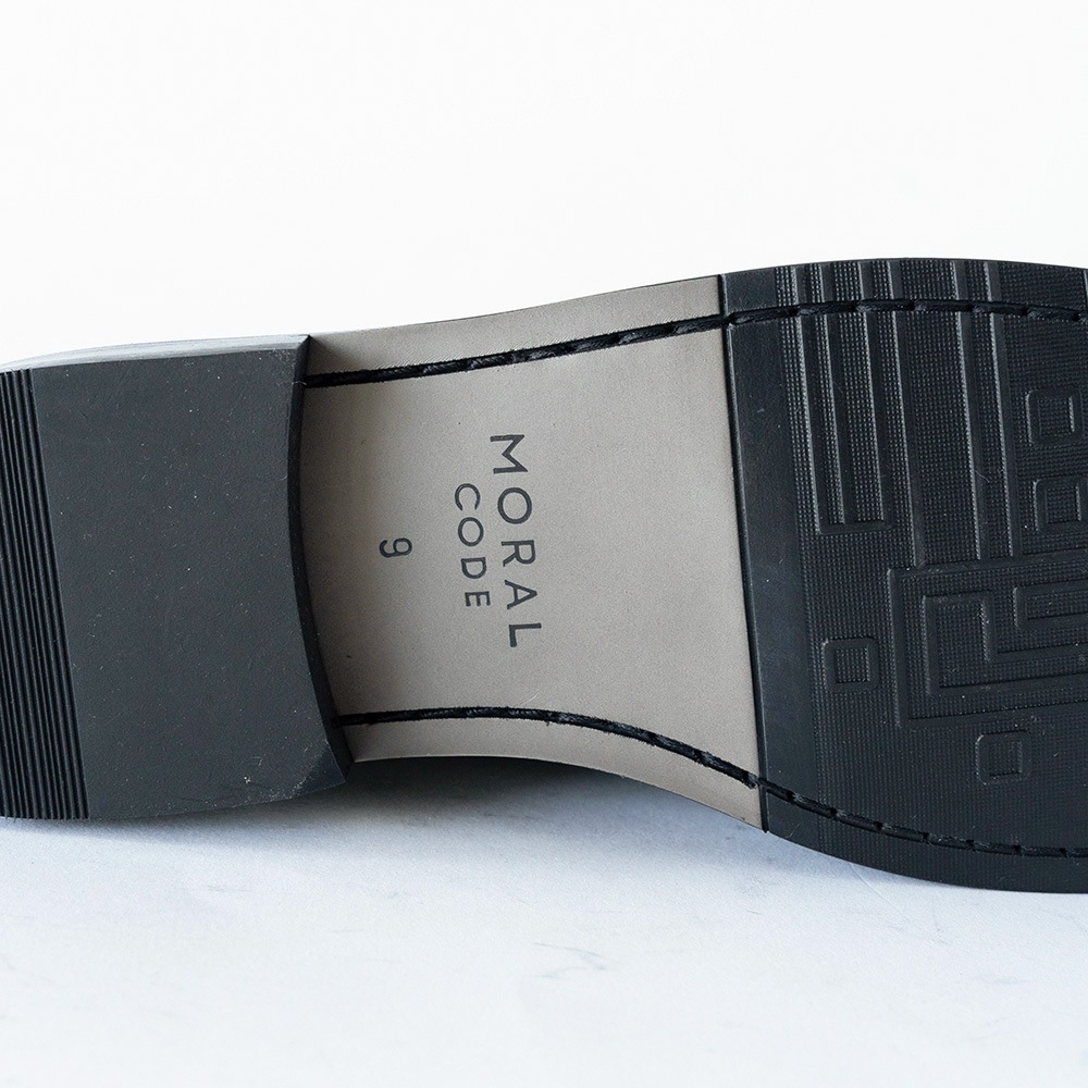 LANCASTER BLACK タッセル モカシンローファー