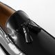 LANCASTER BLACK タッセル モカシンローファー