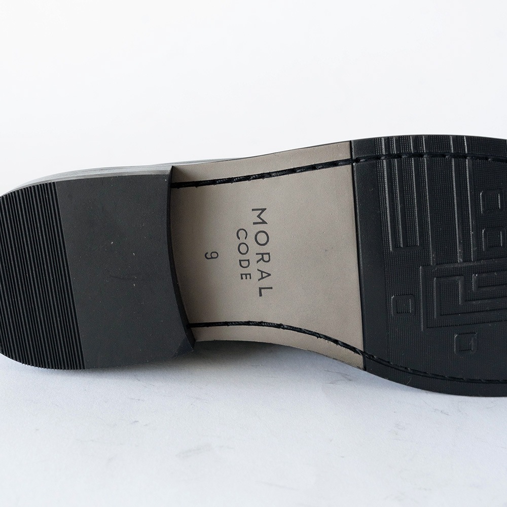 GLASGOW BLACK ビットローファー モカシン