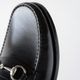 GLASGOW BLACK ビットローファー モカシン