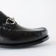GLASGOW BLACK ビットローファー モカシン