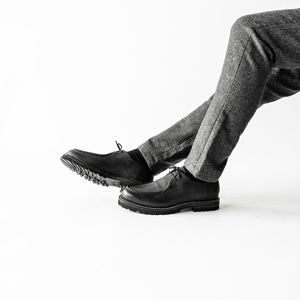 NOLAN BLACK チロリアン グッドイヤーウェルト