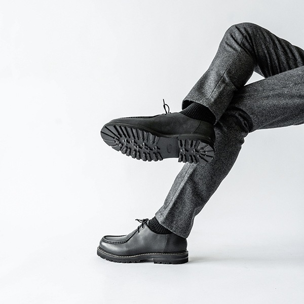 NOLAN BLACK チロリアン グッドイヤーウェルト