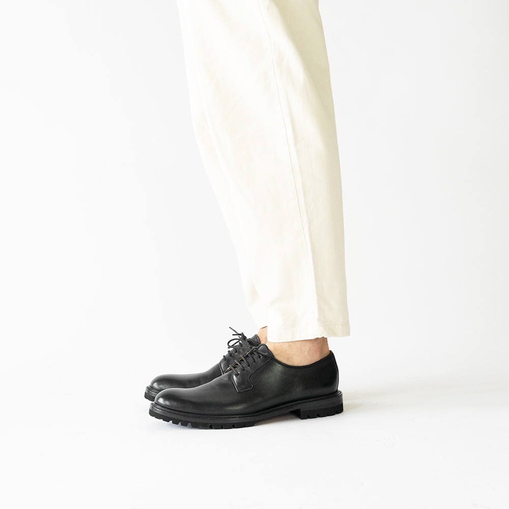 WEXFORD BLACK プレーントゥ 外羽根