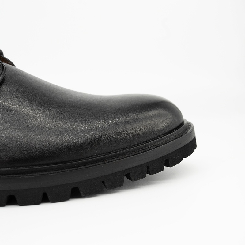 WEXFORD BLACK プレーントゥ 外羽根