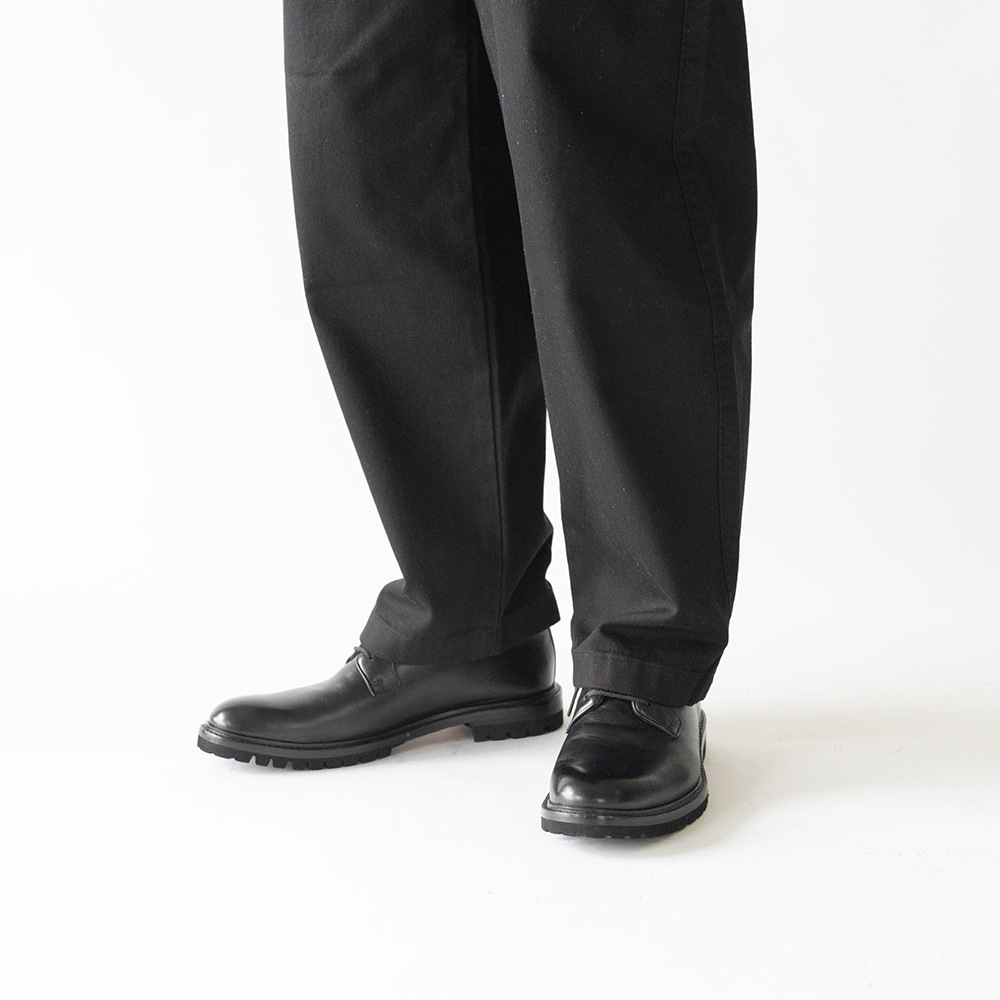 WEXFORD BLACK プレーントゥ 外羽根