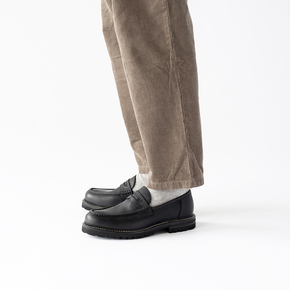 LEWIS BLACK ローファー グッドイヤーウェルト