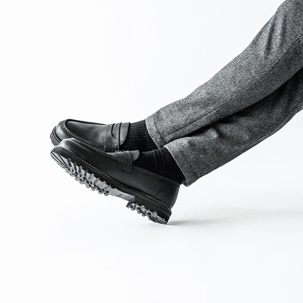 LEWIS BLACK ローファー グッドイヤーウェルト