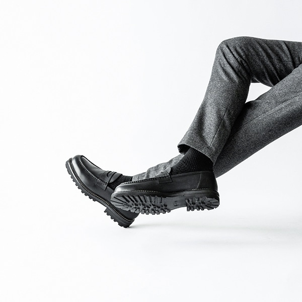 LEWIS BLACK ローファー グッドイヤーウェルト