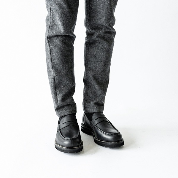 LEWIS BLACK ローファー グッドイヤーウェルト