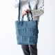 EUSTON DENIM ヌバック ショルダートートバッグ 2way