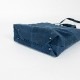 EUSTON DENIM ヌバック ショルダートートバッグ 2way
